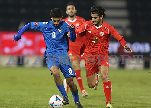 لبنان - الكويت في بطولة غرب اسيا