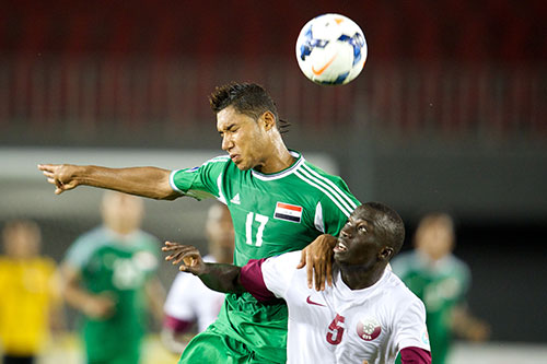 تعادل قطر والعراق 1-1 في بطولة آسيا للشباب