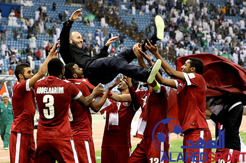 قطر تُحرز كأس الخليج 22 لكرة القدم 