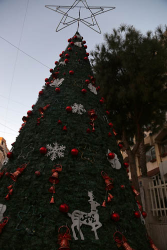 شجر الميلاد في بيروت: من الضاحية الى العاصمة