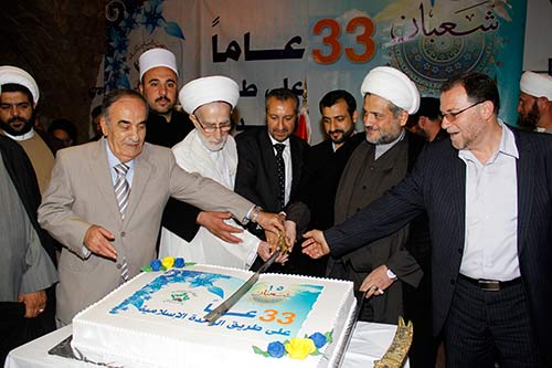 احتفال بالذكرى الـ 33 لتأسيس تجمع العلماء المسلمين