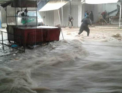 أضرار مادية في طرابلس والبداوي جراء غزارة الامطار