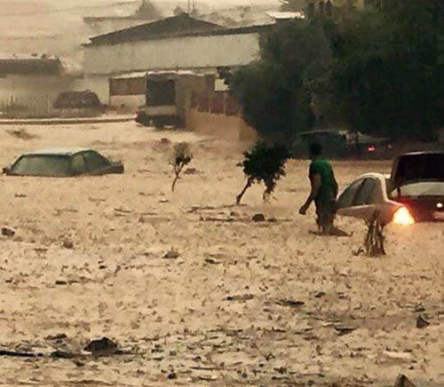 أضرار مادية في طرابلس والبداوي جراء غزارة الامطار
