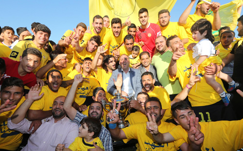 تتويج العهد بطلاً للدوري اللبناني لكرة القدم 