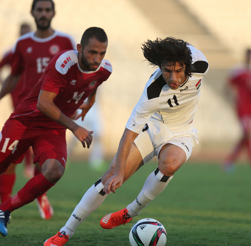 منتخب لبنان يخسر امام نظيره العراقي ودياً