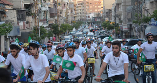 (مسير الدراجات الهوائية الأول) في صور بذكرى الإمام الصدر