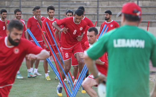 منتخب لبنان يستعد لمواجهة ضيفه الكوري الجنوبي 