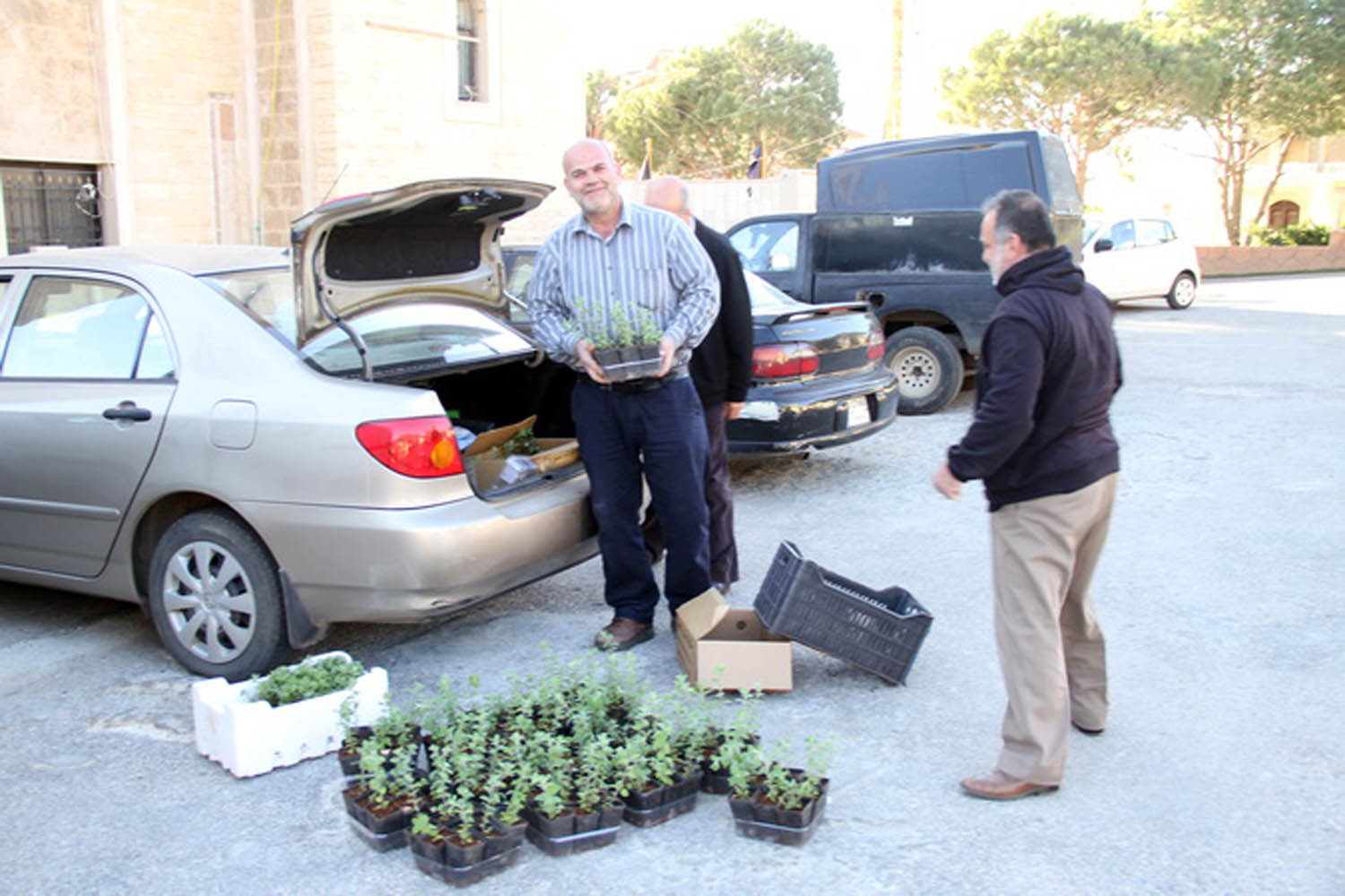 توزيع نبتة الزعتر في عربصاليم