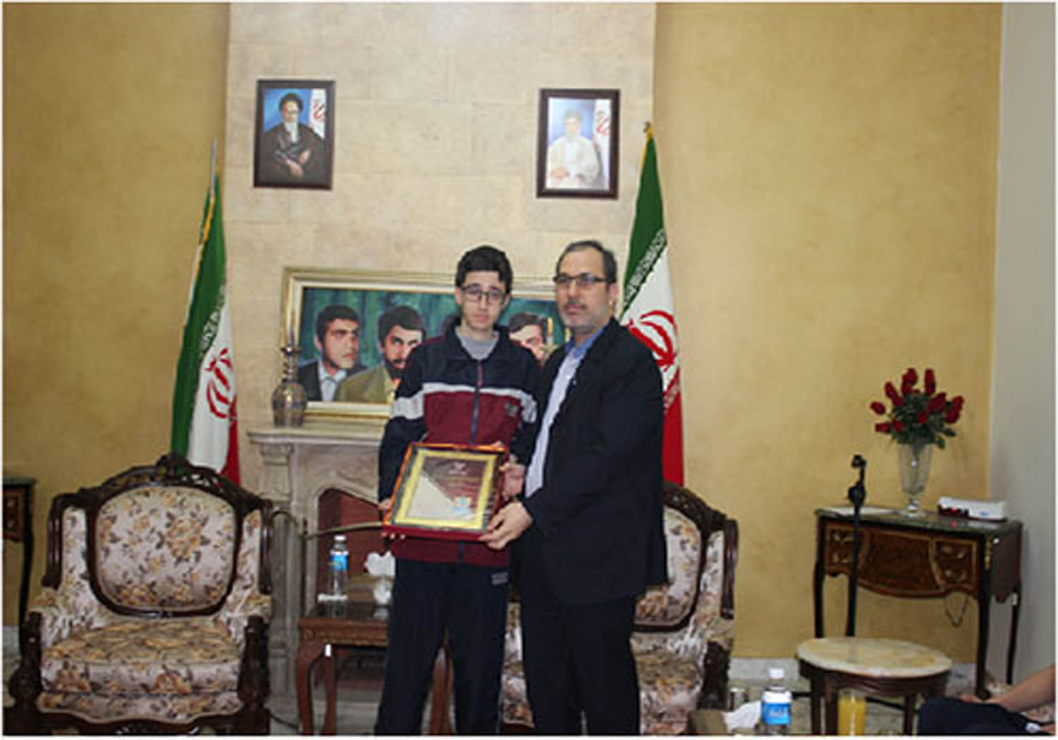 زيارة شكر ووفاء إلى سفارة الإيرانيّة