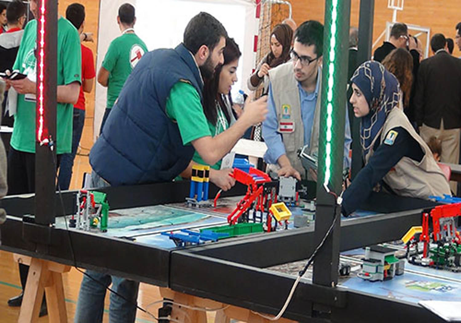 مدارس المهديّ (ع) تتألّق في البطولة العربيّة التاسعة للروبوت