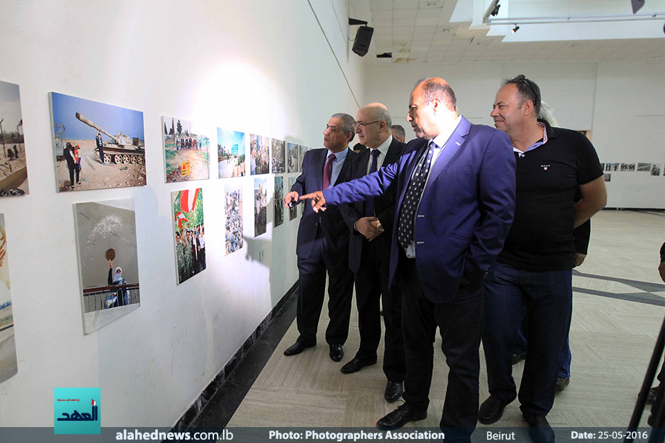 معرض صور لنقابة المصورين الصحفيين اللبنانيين بمناسبة التحرير