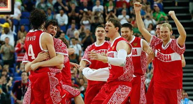 استبعاد روسيا من كأس امم اوروبا لكرة السلة 2015 