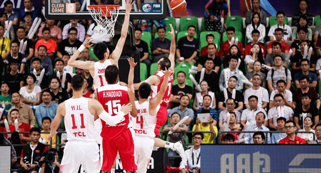 الصين تصعد الى نهائي بطولة آسيا لكرة السلة 