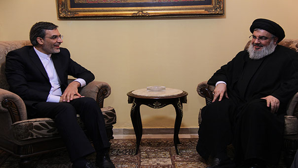 السيد نصر الله استقبل معاون وزير الخارجية الإيرانية 