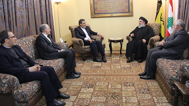 السيد نصر الله استقبل معاون وزير الخارجية الإيرانية 