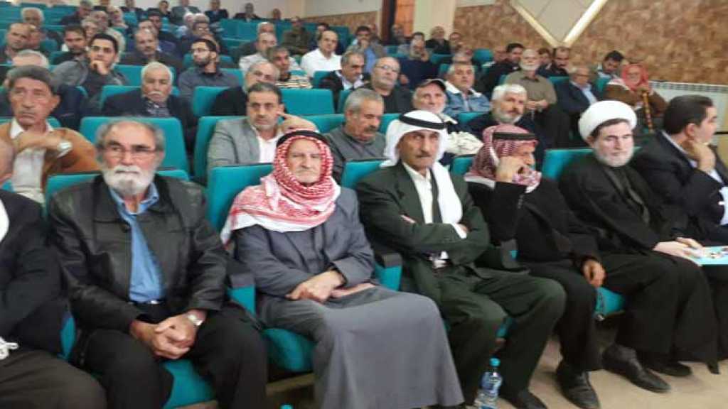 حماده في لقاء لاتحاد بلديات الهرمل: لكل مواطن الحق في السؤال والمتابعة والرقابة والمحاسبة