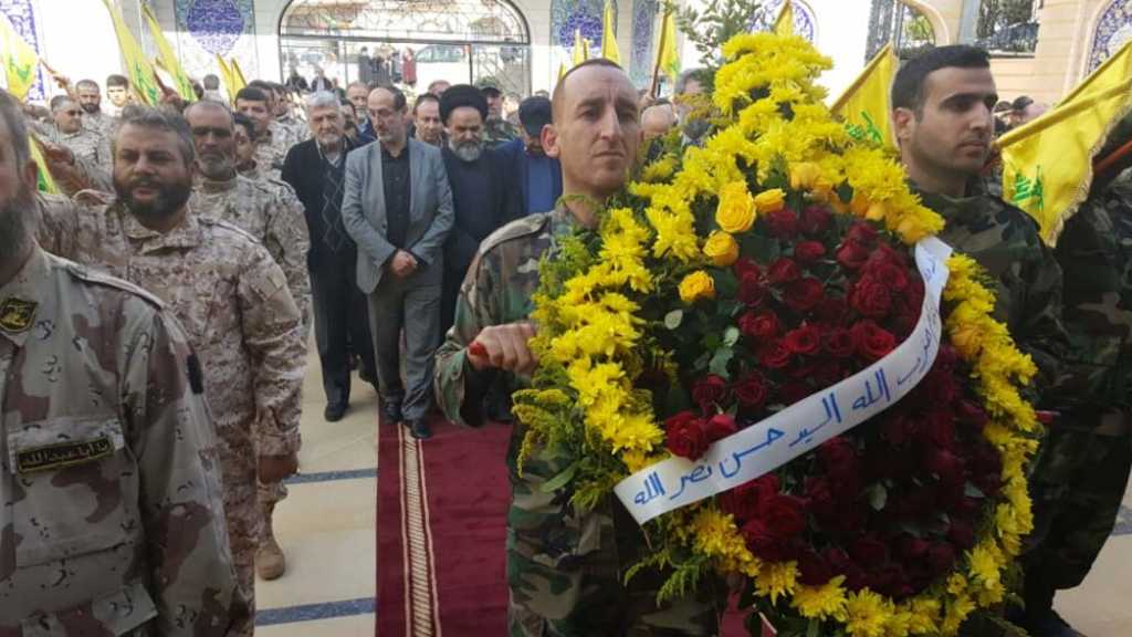 حزب الله  يحيي يوم الشهيد بمراسم خاصة عند مرقد السيد عباس الموسوي