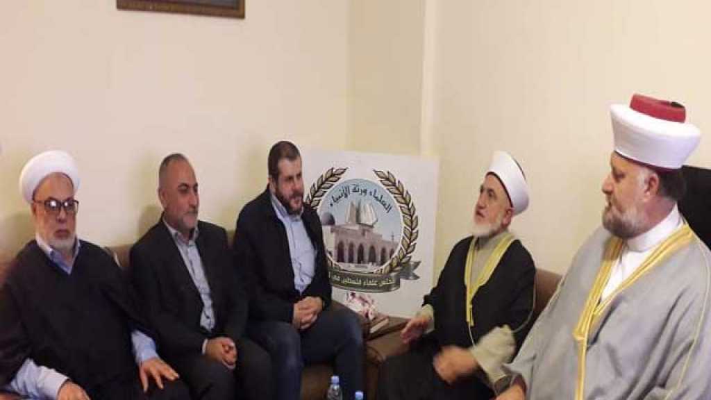 وفد من حزب الله يجول على الفعاليات العلمائية في صيدا مهنئاً بذكرى المولد النبوي الشريف