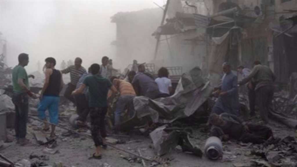 مجزرة مروعة ضحيتها 14 مدنيًا في قصف للتحالف الدولي على قرية الشعفة بدير الزور