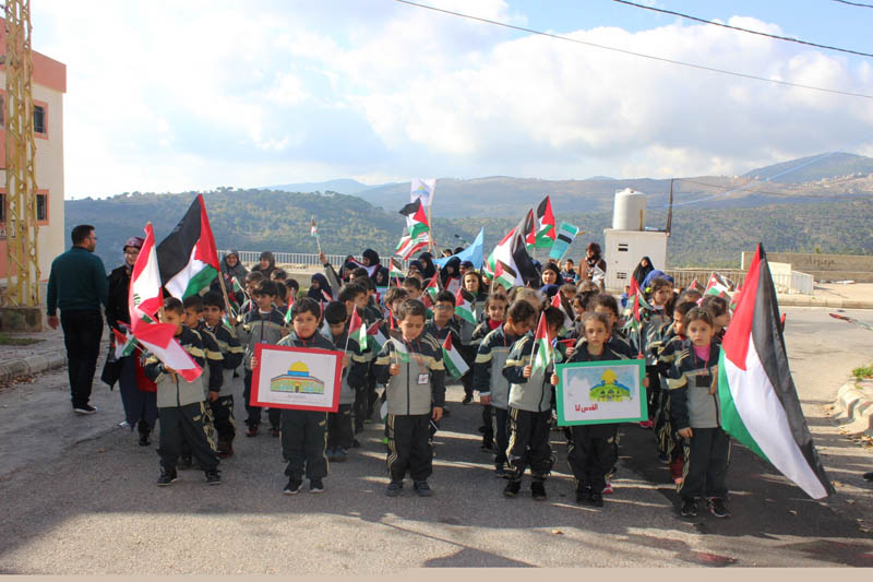 مدارس المهدي (ع) تواصل أنشطتها نصرةً القدس وفلسطين