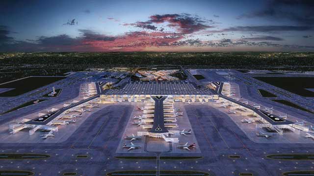 بالصور .. تركيا تفتتح أكبر مطار في العالم