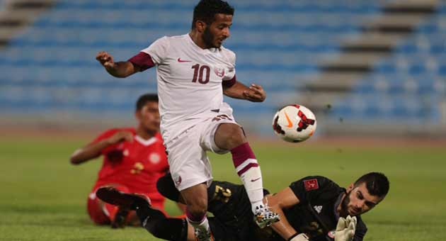 فوز منتخب قطر الاولمبي على نظبره اللبناني 2-1 ودياً