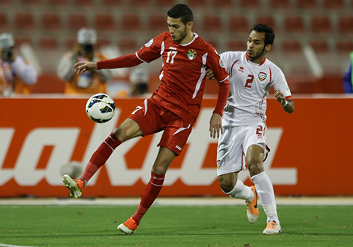 فوز الاردن على الامارات 1-0