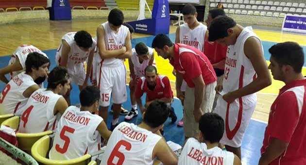 بطولة غرب آسيا لكرة السلة : فوز كبير للبنان على سوريا