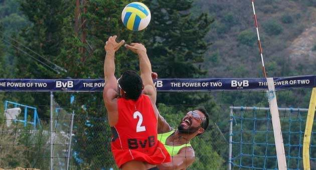 افتتاح بطولة لبنان في الكرة الطائرة الشاطئية