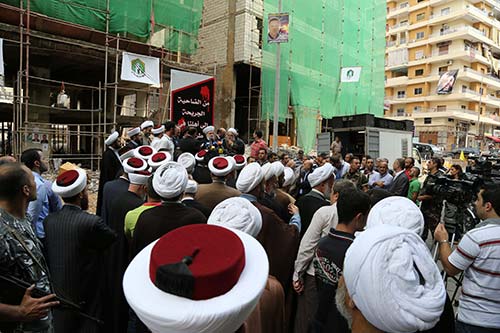 زيارة مفتي لبنان الى الرويس