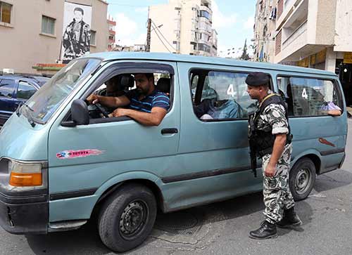 تنفيذ الخطة الأمنية في  الضاحية  الجنوبية