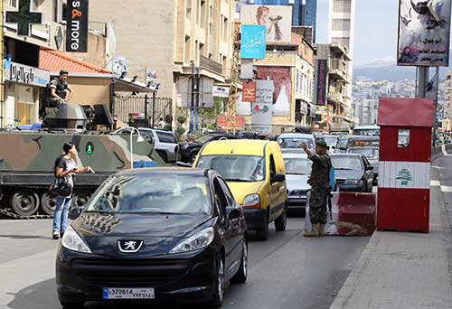 تنفيذ الخطة الأمنية في  الضاحية  الجنوبية