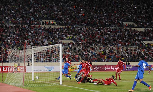 مباراة لبنان والكويت 1-1 بيروت