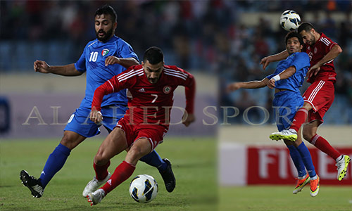 مباراة لبنان والكويت 1-1 بيروت