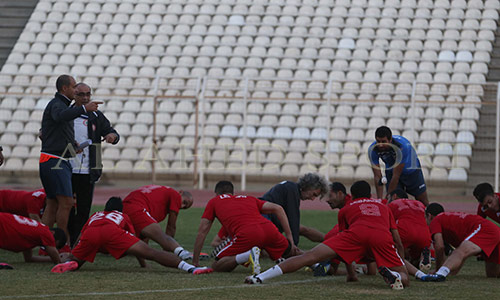 تحضيرات منتخب لبنان لمواجهة الكويت