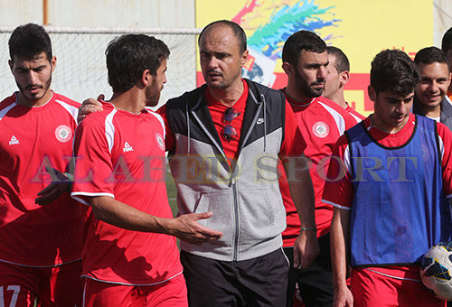 تدريبات منتخب لبنان 