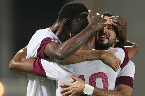 فوز قطر على لبنان 5-0