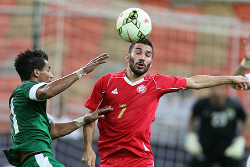 تعادل منتخبا السعودية ولبنان 1-1ودياً 