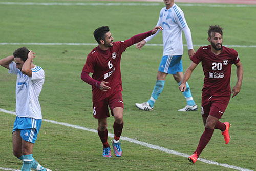 فوز النجمة على الشباب الغازية 2-0