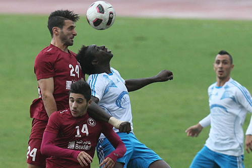 فوز النجمة على الشباب الغازية 2-0