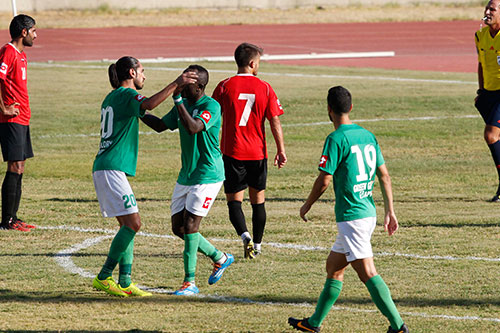 فوز الانصار على الاخاء 3-2