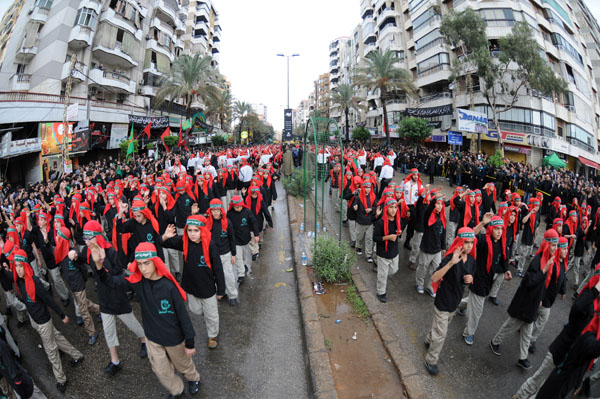 عاشوراء 2014: المسيرة العاشورائية في الضاحية الجنوبية