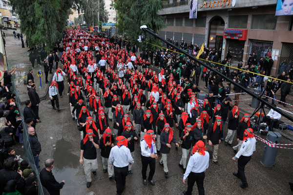 عاشوراء 2014: المسيرة العاشورائية في الضاحية الجنوبية