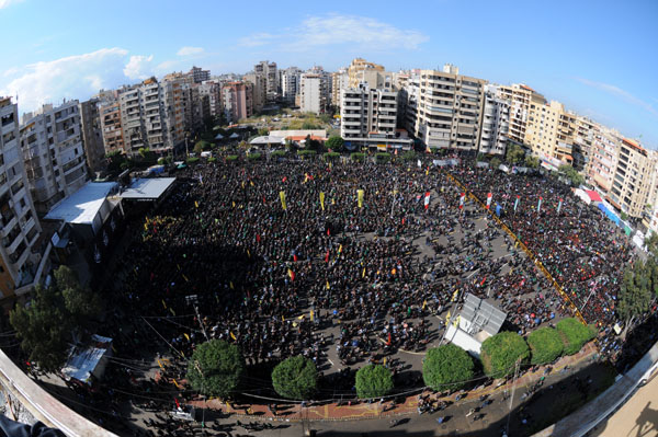 عاشوراء 2014: المسيرة العاشورائية في الضاحية الجنوبية