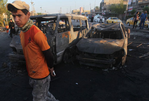 شهداء وجرحى في تفجيرات هزت مدينة الصدر شمالي بغداد