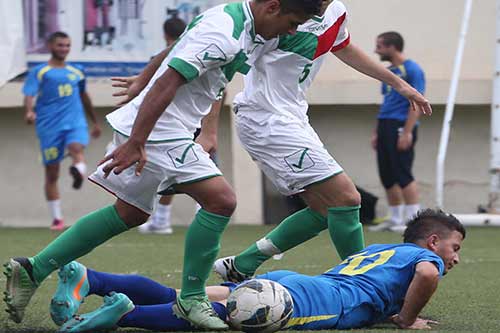 فوز منتخب شباب العراق على الصفاء 