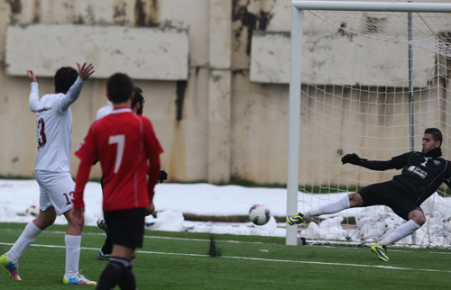 فوز النجمة على الاخاء الاهلي عاليه 