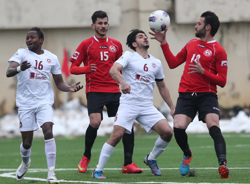 فوز النجمة على الاخاء الاهلي عاليه 