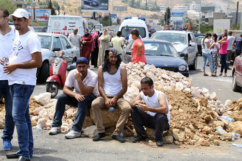 فتح طريق الجية بالاتجاهين بعد اغلاقها ليومين