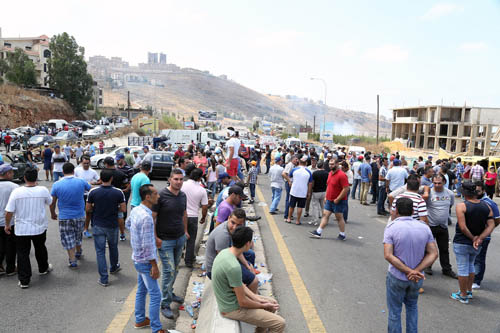 فتح طريق الجية بالاتجاهين بعد اغلاقها ليومين